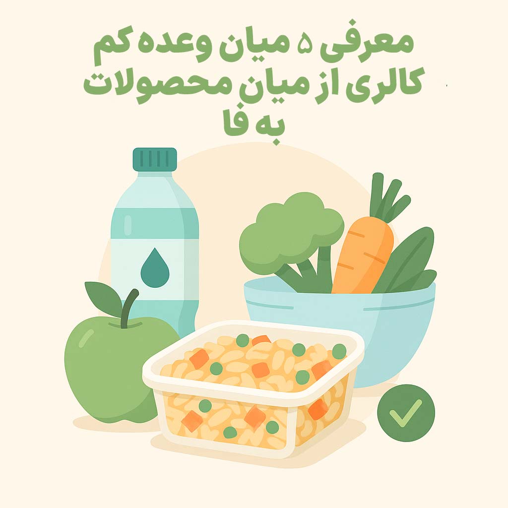 معرفی ۵ میان‌وعده کم‌کالری از محصولات به فا